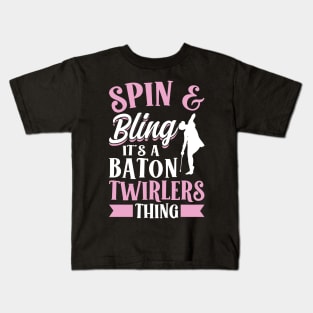 It's A Baton Twirlers Thing - Baton Twirler Kids T-Shirt